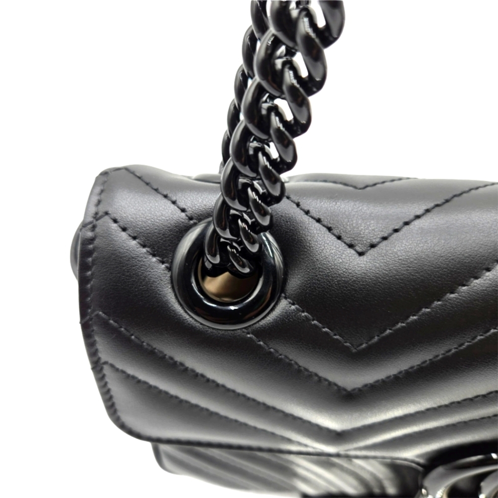 GG Marmont medium shoulder bag / Crossbody Style 443497 - NEW - Picture 10 of 16